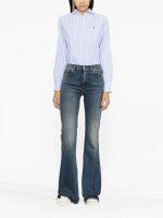 POLO RALPH LAUREN - Women 40/1 Ctn Oxford-Ls Crlte St-Long Sleeve-Button Front Shirt