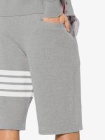 THOM BROWNE - Men 4 Bar Classic Sweatshorts - Image 4