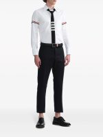 THOM BROWNE - Men Classic Long Sleeve Button Down Point Shirt W/ GG Armband In Oxford - Image 3