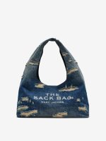 MARC JACOBS - Women Rip and Repair Denim Sack Bag