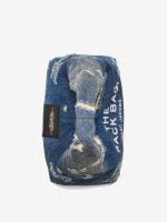 MARC JACOBS - Women Rip and Repair Denim Sack Bag - Image 4