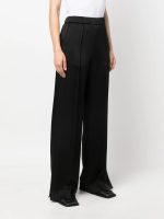 JIL SANDER - Women Track-Inspired Satin Trousers - Image 2