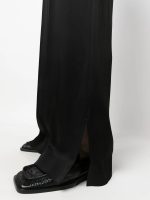 JIL SANDER - Women Track-Inspired Satin Trousers - Image 4