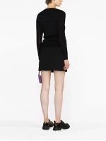 POLO RALPH LAUREN - Women Cable Knit Cotton V Neck Sweater - Image 3