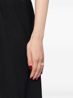 MAOR - Meek Ring Oval Top in Silver and Yellow Gold - Image 2