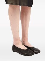 MAISON MARGIELA - Women Nappa Leather Tabi Ballerina Flats - Image 6