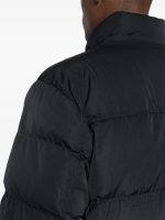 MAISON KITSUNE - Men Nylon W Tonal Fox Head Patch Hooded Puffer - Image 4