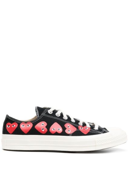 COMME DES GARCONS PLAY X CONVERSE - Chuck 70 Multi Heart Low Top