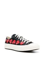 COMME DES GARCONS PLAY X CONVERSE - Chuck 70 Multi Heart Low Top - Image 2