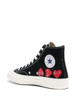 COMME DES GARCONS PLAY X CONVERSE - Chuck 70 Multi Heart High Top - Image 3