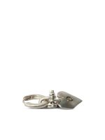 PARTS OF FOUR - Jazz's Solid Heart Earring (Extra Small, 0.2 CT, Tiny Faceted Diamond Slab, MA+FCDIA) - Image 2