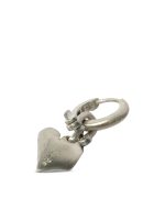 PARTS OF FOUR - Jazz's Solid Heart Earring (Extra Small, 0.2 CT, Tiny Faceted Diamond Slab, MA+FCDIA) - Image 3