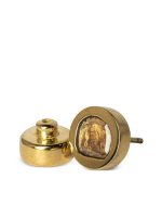PARTS OF FOUR - Stud Earring (0.6 CT, Diamond Slab, YGA+DIA) - Image 3