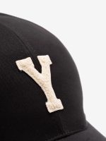 SAINT LAURENT - Men Y Varsity Cap in Gabardine - Image 3