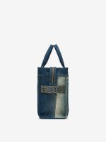 MARC JACOBS - Women The Medium Deconstructed Denim Tote Bag - Image 4