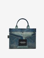 MARC JACOBS - Women The Medium Deconstructed Denim Tote Bag - Image 5