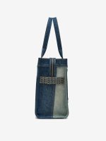 MARC JACOBS - Women The Large Deconstructed Denim Tote Bag - Image 4