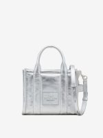 MARC JACOBS - Women The Metallic Leather Small Tote Bag