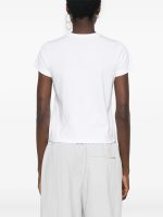 T BY ALEXANDER WANG - Women Essential Jersey Puff Logo Shrunk Tee - Image 3