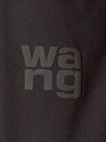T BY ALEXANDER WANG - Women Essential Jersey Puff Logo Shrunk Tee - Image 4