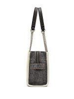 MARC JACOBS - Women The Denim Chain Small Tote Bag - Image 3