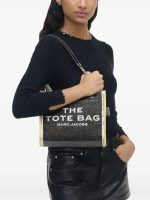 MARC JACOBS - Women The Denim Chain Small Tote Bag - Image 2