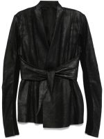 RICK OWENS - Women Pelle Giacca Ls Strutter - Image 5