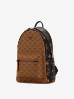 MCM - Unisex Stark Mixed Monogram Small Backpack - Image 2