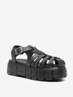 MIU MIU - Women Soft Cage Sandal - Image 2