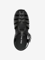MIU MIU - Women Soft Cage Sandal - Image 4