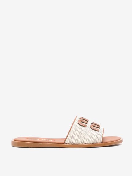 MIU MIU - Women Canvas Sandal