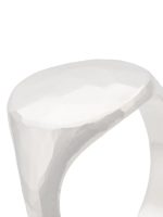 WERKSTATT MUNCHEN - Signet Oval Hammered Ring - Image 3