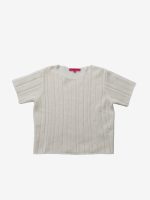 THE ELDER STATESMAN - Women Drop Needle SS Tee - Image 5