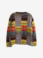 THE ELDER STATESMAN - Men Patchwork Scrap Crew - Image 5