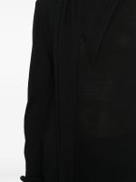 TOTEME - Women Wool RWS Silk Draped-Scarf Fine Knitwear - Image 4