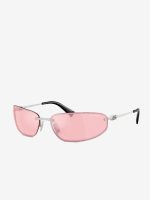 MIU MIU - Womens Logo Nocturne Sunglasses - Image 2
