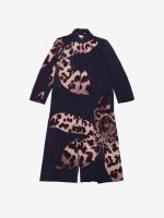 DRIES VAN NOTEN - Women Viscose Floral Print Embellished Coat - Image 4