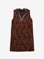 DRIES VAN NOTEN - Women Embellished V-Neck Dress - Image 4