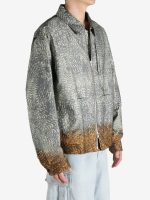 DRIES VAN NOTEN - Men Printed Cotton Jacket - Image 2