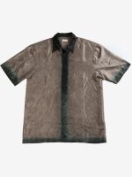 DRIES VAN NOTEN - Men Silk Short Sleeved Shirt - Image 4