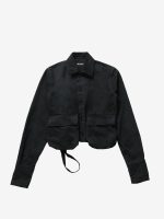 ANN DEMEULEMEESTER - Women Cargo Shirt Jacket - Image 5