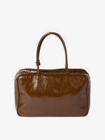 MIU MIU - Women Beau Naplak Patent Leather Bag - Image 3