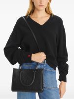 TORY BURCH - Women T Monogram Contrast Embossed Square Tote - Image 3