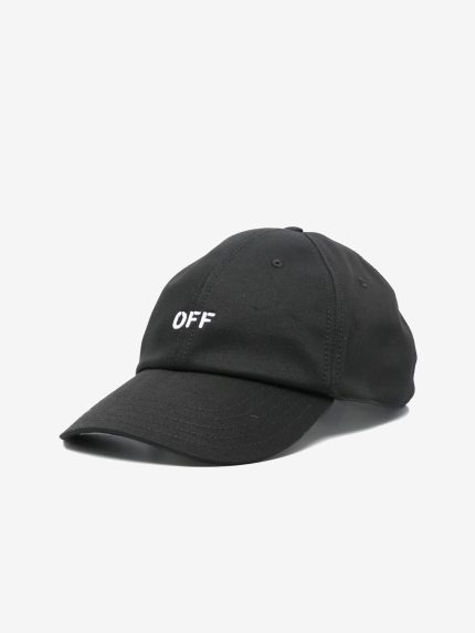 OFF WHITE - Men Drill Off Stamp Baseball Cap