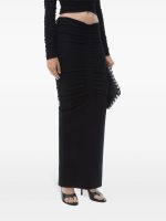 ALEXANDER WANG - Women Ruched Maxi Skirt - Image 2