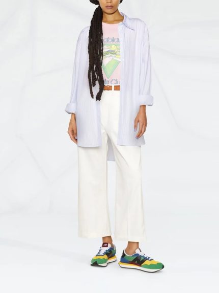 POLO RALPH LAUREN - Women High Waisted Cropped Trousers