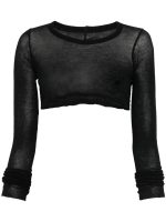 RICK OWENS - Women T-shirt Ls Crop - Image 5