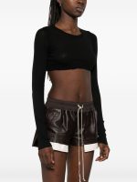 RICK OWENS - Women T-shirt Ls Crop - Image 2