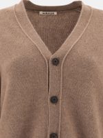 AURALEE - Women Baby Cashmere Knit Cardigan - Image 4