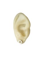 PARTS OF FOUR - Tiny Stud Earring (0.1 CT, Diamond Slab, MA+DIA) - Image 3